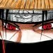 Itachi's scary sharingan eyes
